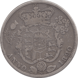 1820 HALFCROWN ( FINE ) - Halfcrown - Cambridgeshire Coins