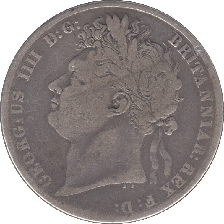 1820 HALFCROWN ( FINE ) - Halfcrown - Cambridgeshire Coins