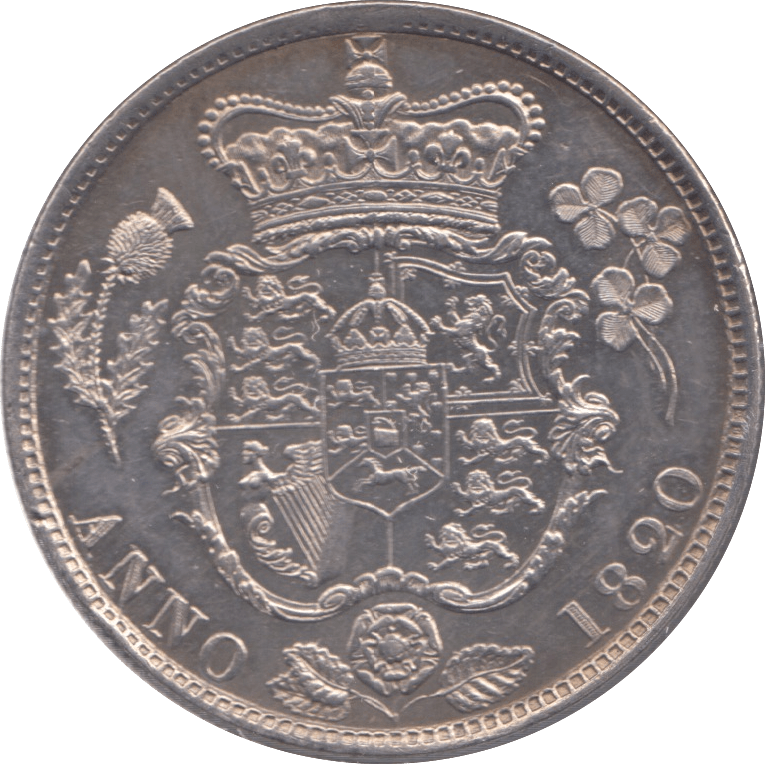 1820 HALFCROWN ( UNC ) - Halfcrown - Cambridgeshire Coins