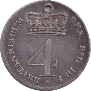 1820 MAUNDY FOURPENCE ( GVF ) - Maundy Coins - Cambridgeshire Coins