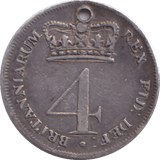 1820 MAUNDY FOURPENCE ( GVF ) - Maundy Coins - Cambridgeshire Coins