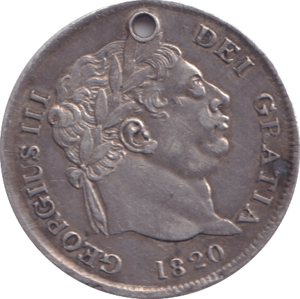 1820 MAUNDY FOURPENCE ( GVF ) - Maundy Coins - Cambridgeshire Coins
