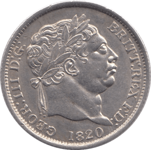 1820 SHILLING ( EF ) - Shilling - Cambridgeshire Coins