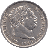 1820 SHILLING ( EF ) - Shilling - Cambridgeshire Coins