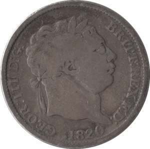 1820 SHILLING ( FAIR ) - Shilling - Cambridgeshire Coins