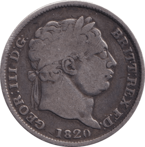 1820 SHILLING ( FINE ) - Shilling - Cambridgeshire Coins