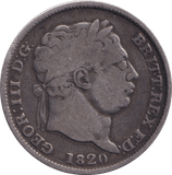 1820 SHILLING ( FINE ) - Shilling - Cambridgeshire Coins
