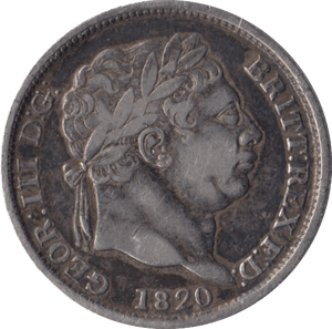 1820 SHILLING ( FINE ) - Shilling - Cambridgeshire Coins