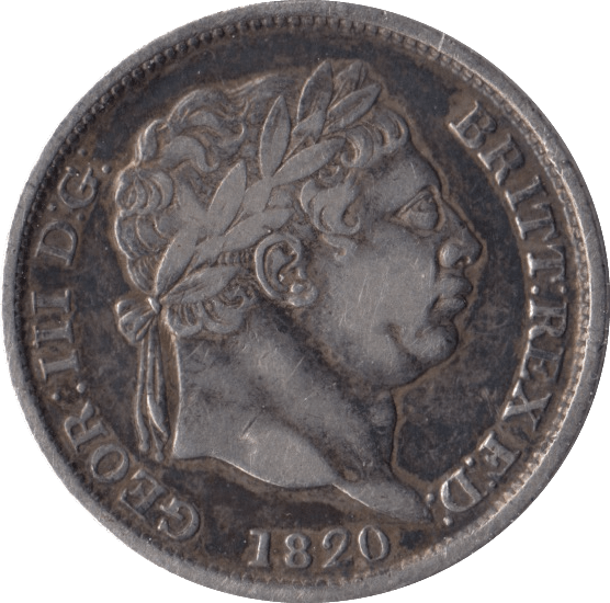 1820 SHILLING ( FINE ) - Shilling - Cambridgeshire Coins