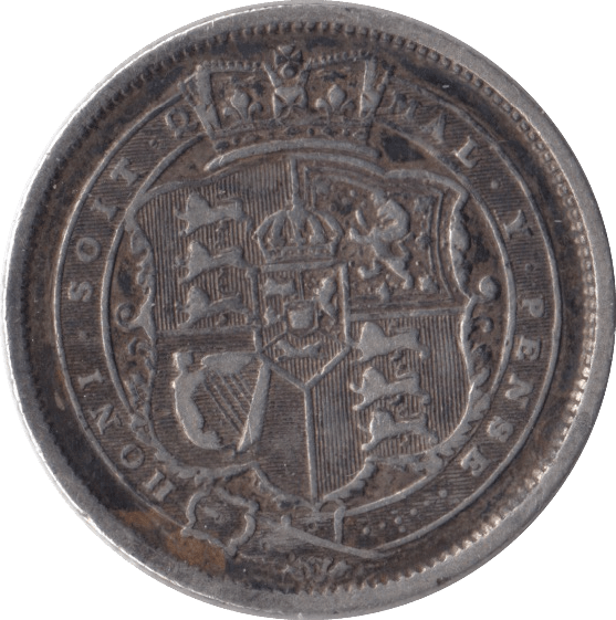 1820 SHILLING ( FINE ) - Shilling - Cambridgeshire Coins