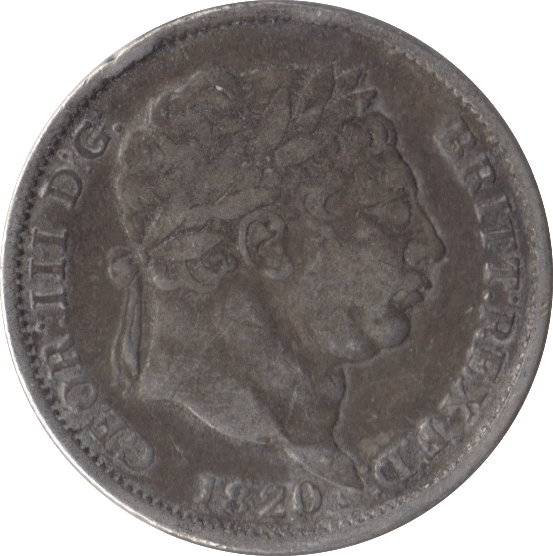 1820 SHILLING ( FINE ) - Shilling - Cambridgeshire Coins