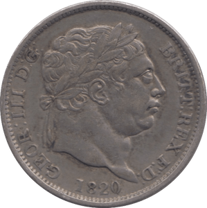 1820 SHILLING ( GVF ) - Shilling - Cambridgeshire Coins