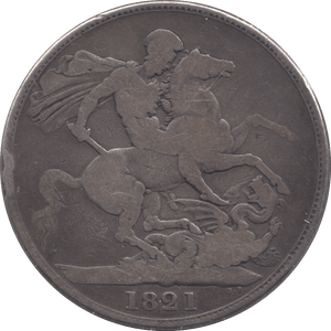 1821 CROWN ( FAIR ) 3 SECUNDO - Crown - Cambridgeshire Coins