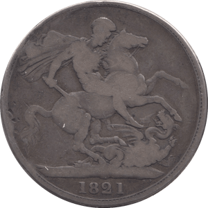 1821 CROWN ( FAIR ) - Crown - Cambridgeshire Coins