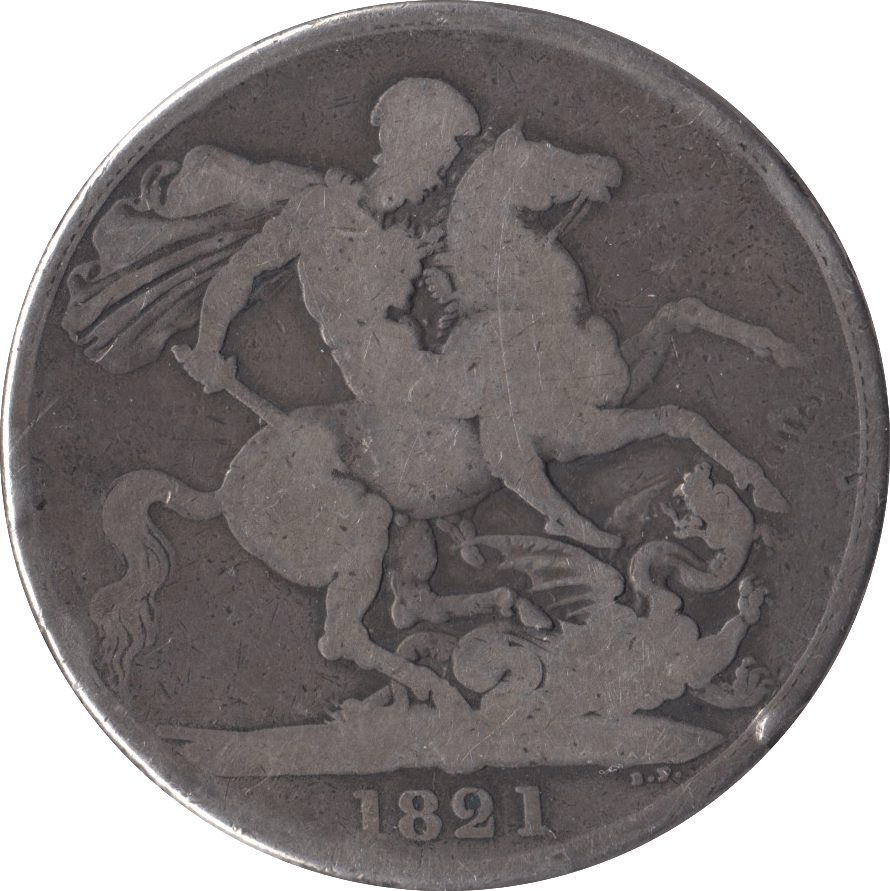 1821 CROWN ( FAIR ) SECUNDO ( 2 ) - Crown - Cambridgeshire Coins