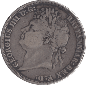 1821 CROWN ( FAIR ) SECUNDO - Crown - Cambridgeshire Coins