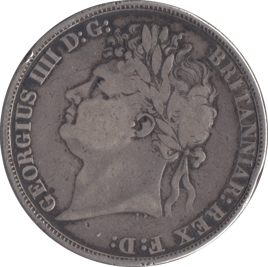 1821 CROWN ( FAIR ) SECUNDO - Crown - Cambridgeshire Coins