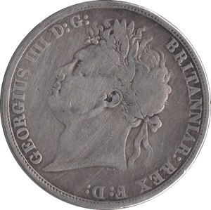 1821 CROWN ( FAIR ) SECUNDO - Crown - Cambridgeshire Coins