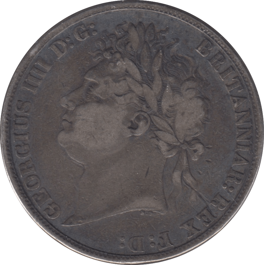 1821 CROWN ( FINE ) 2 SECUNDO - Crown - Cambridgeshire Coins