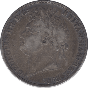 1821 CROWN ( FINE ) 3 - Crown - Cambridgeshire Coins