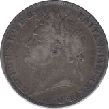 1821 CROWN ( FINE ) 3 - Crown - Cambridgeshire Coins