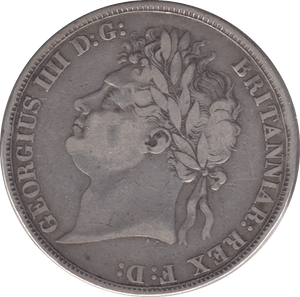 1821 CROWN ( FINE ) - Crown - Cambridgeshire Coins