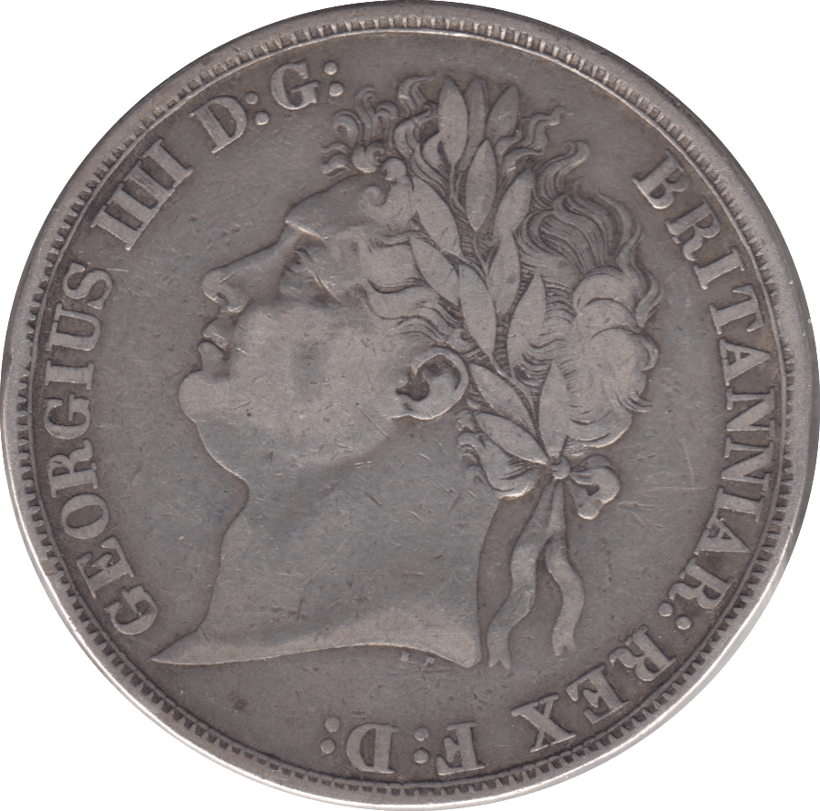 1821 CROWN ( FINE ) - Crown - Cambridgeshire Coins