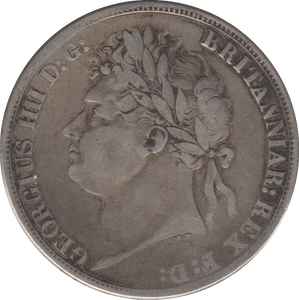 1821 CROWN ( FINE ) SECUNDO - Crown - Cambridgeshire Coins