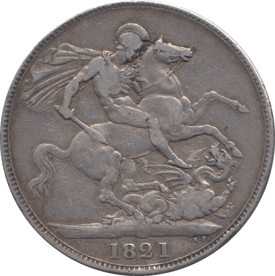 1821 CROWN ( GF ) 3 - Crown - Cambridgeshire Coins