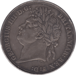 1821 CROWN ( GVF ) SECUNDO - Crown - Cambridgeshire Coins