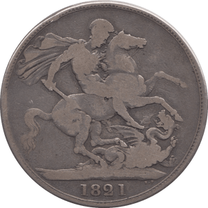 1821 CROWN ( NF ) 6 - Crown - Cambridgeshire Coins