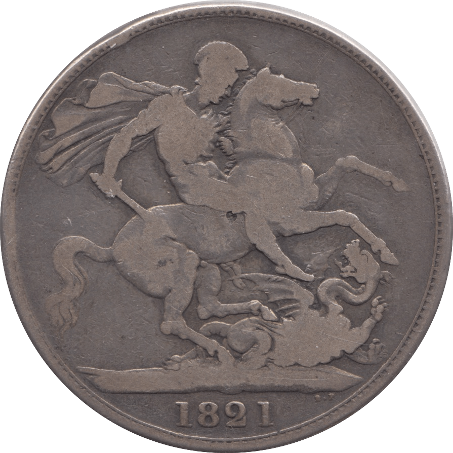 1821 CROWN ( NF ) 6 - Crown - Cambridgeshire Coins