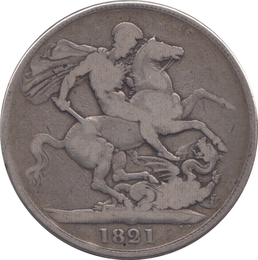 1821 CROWN ( NF ) - Crown - Cambridgeshire Coins