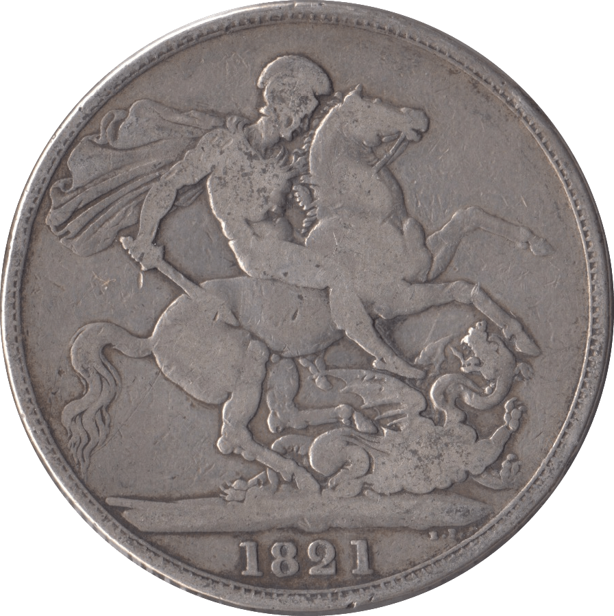 1821 CROWN ( NF ) SECUNDO - CROWN - Cambridgeshire Coins