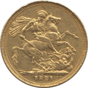 1821 GOLD SOVEREIGN ( EF ) - Sovereign - Cambridgeshire Coins