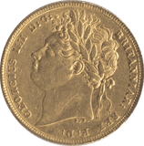 1821 GOLD SOVEREIGN ( GVF ) - Sovereign - Cambridgeshire Coins