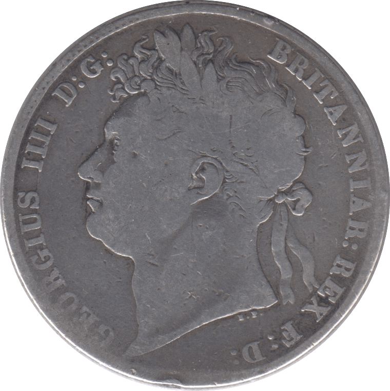 1821 HALFCROWN ( FINE ) - Halfcrown - Cambridgeshire Coins
