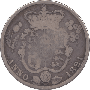 1821 HALFCROWN ( NF ) - Halfcrown - Cambridgeshire Coins