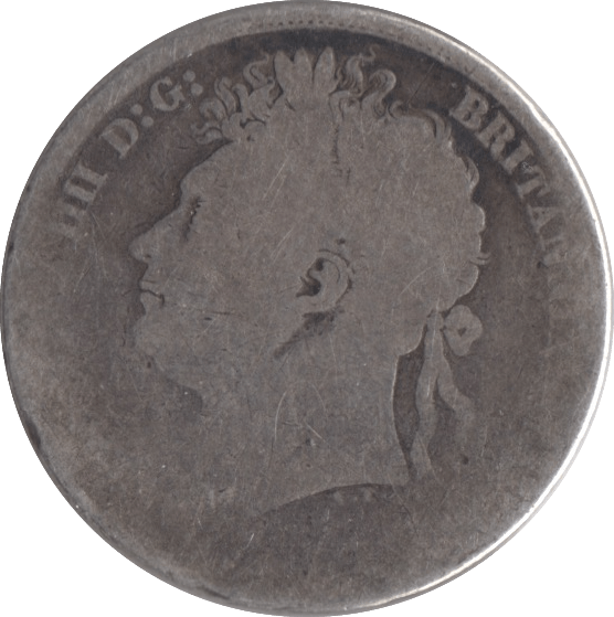 1821 SHILLING ( FAIR ) - Shilling - Cambridgeshire Coins