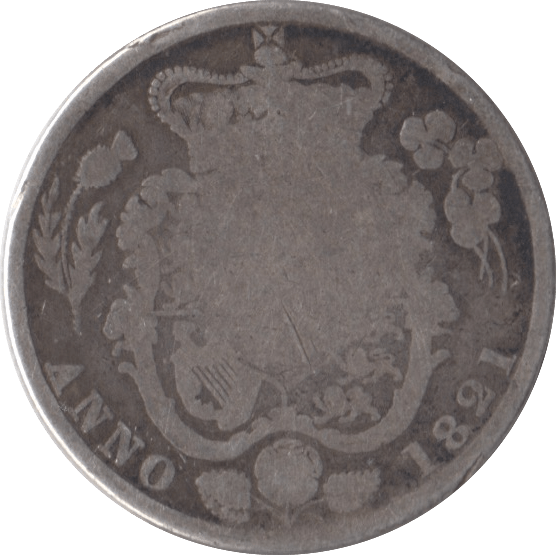 1821 SHILLING ( FAIR ) - Shilling - Cambridgeshire Coins