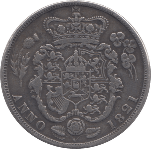 1821 SHILLING ( VF ) - Shilling - Cambridgeshire Coins