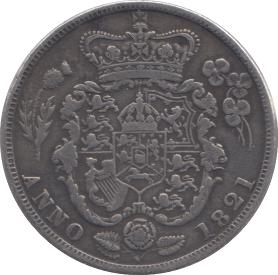 1821 SHILLING ( VF ) - Shilling - Cambridgeshire Coins