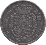 1821 SHILLING ( VF ) - Shilling - Cambridgeshire Coins