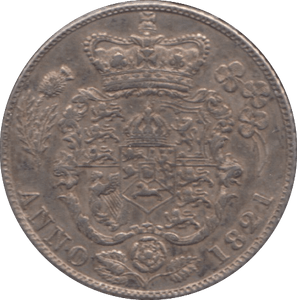 1821 SIXPENCE ( EF ) - Sixpence - Cambridgeshire Coins