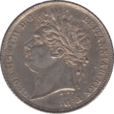 1821 SIXPENCE ( EF ) - Sixpence - Cambridgeshire Coins