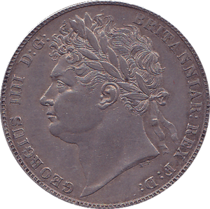1821 HALFCROWN ( EF )