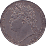 1821 HALFCROWN ( EF )