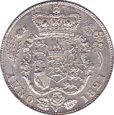 1821 SIXPENCE ( AUNC )