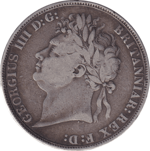 1822 CROWN ( FINE ) - Crown - Cambridgeshire Coins