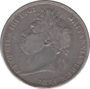 1822 CROWN ( FINE ) TERTIO - Crown - Cambridgeshire Coins